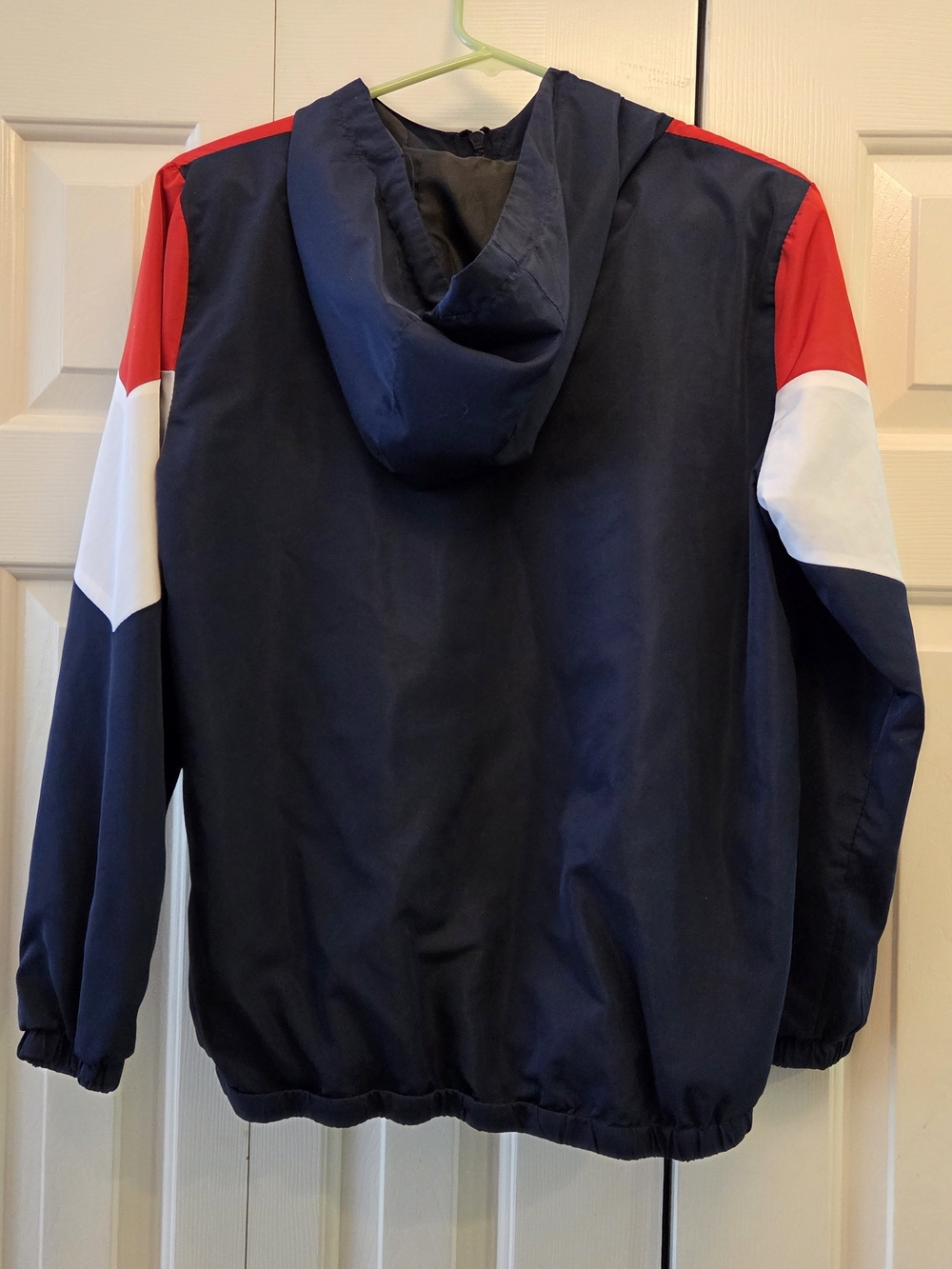 Zaful Wide Line Colorblock Jacket - Picture 2 of 4